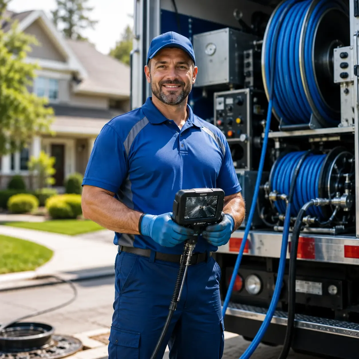 Local outdoor drain cleaning specialists in New Trenton, IN